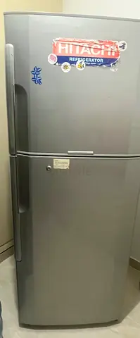 Used Hitachi Double-Door Refrigerator - Good Working Condition