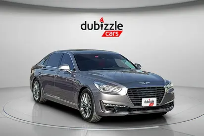 AED 1205/month | 2018 Genesis G90  | GCC Specs | Ref#449493
