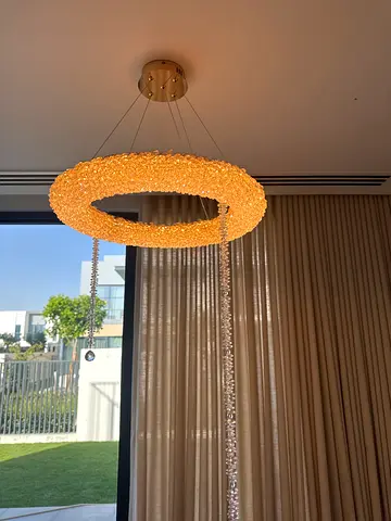 Full Cristal Modern Ceiling| 3 color change
