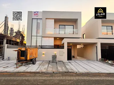 For sale: European-style villa, freehold, available to all nationalities, with monthly installments for 25 years, in Ajman, Al Zahia.