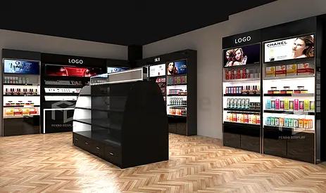 Custom Cosmetic Shop Furniture | Factory Direct Display Units  Fit-out