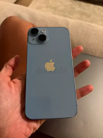 iPhone 14 style in Blue — Good Condition (Rear view shown) 128 gb