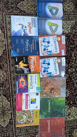 Collection of School  University Textbooks — Physics, Chemistry, Python, Mechanics