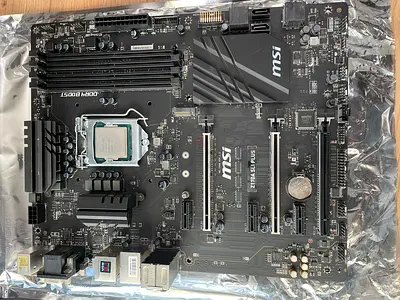 MSI Z270 SLI PLUS LGA1151 Motherboard with CPU installed (used) CPU not included