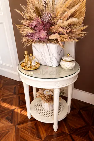 Elegant French-Style Round Table for Sale