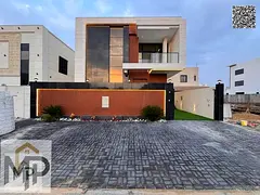 Luxury modern villa for sale – Al Bahia, Ajman | Private pool | Strategic location | Bank financin