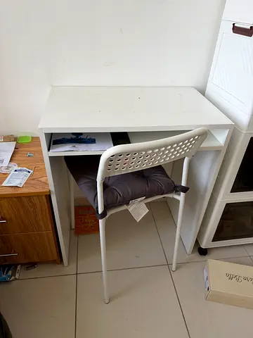 Table and chair