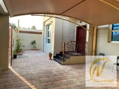 ✨ Elegant villa for rent in Al Rumaila with premium finishing, featuring 5 spacious master bedrooms with private bathrooms, large halls and majlis, lo