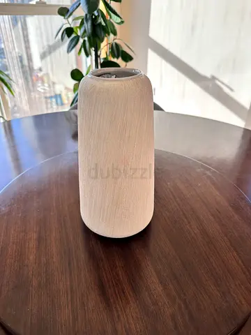Beige tall vase