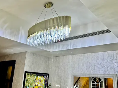 Two Luxury Crystal Chandeliers for Sale