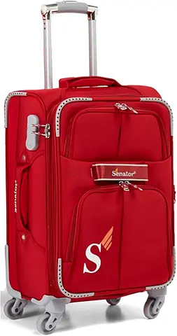 Senator Soft-Shell Luggage Large Size Expandable Lightweight, Check-in Size Luggage