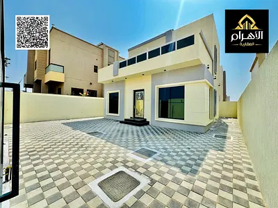 Villa for sale, including registration and ownership fees, on the main street, ready to move in, in one of Ajman's most prestigious areas. Freehold ow