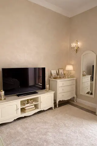 Elegant French-Style Entertainment Unit for Sale: