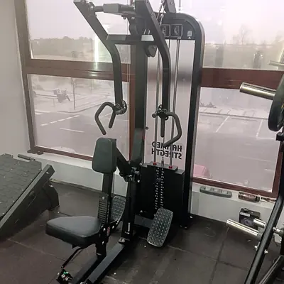 Multi-station Home Gym Machine — Lat Pulldown  Seated Row