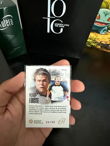 Moritz Fürste Import Card 04/09 from the FX Multi-Sport 2026 Hobby Box.