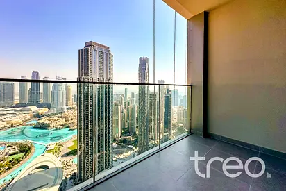 3 Bed + Maids I Unfurnished I Burj & Fountain view
