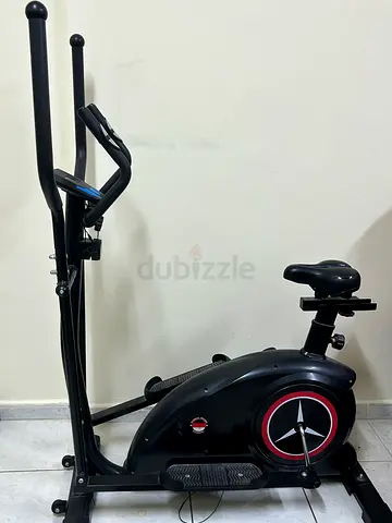 Marshal Fitness Magnetic 2-in-1 Elliptical  Bike (MFK-116EA)