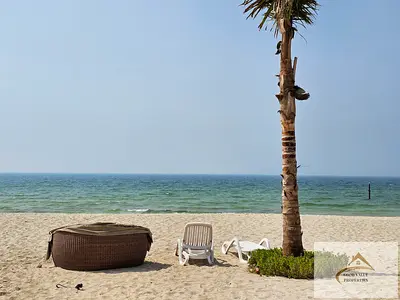 Brand New 2Bhk apartment with private Beach ⛱️.