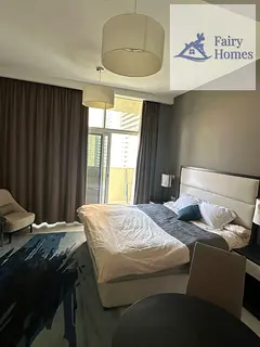 Furnished Studio | Vacant with Balcony &amp; Pool View