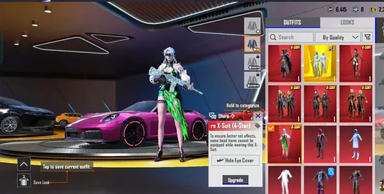 Pubg M sports cars account