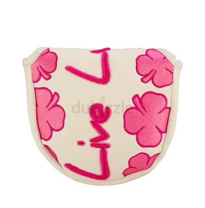 BLACK CLOVER GOLF LADIES LIVE LUCKY ‘THINK PINK’ MALLET PUTTER COVER