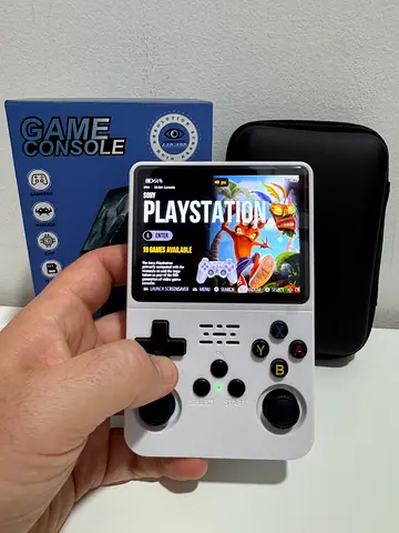 Retro Handheld Game Console R36S - With Case