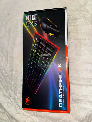Cougar Deathfire EX RGB Gaming Keyboard  Mouse Combo - New in Box
