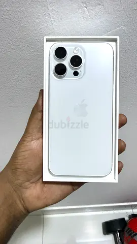 IPhone 15 pro max 
Battery Helth -100
Cycle count  -104
White color good condition zero scratches