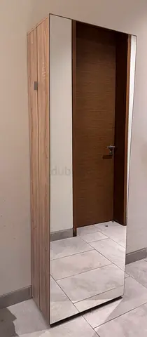 Full Height Mirror Storage Cabinet – Slim Space Saver