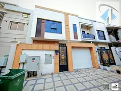 Villa for rent in Al Yasmin, central air conditioning, directly behind services.
