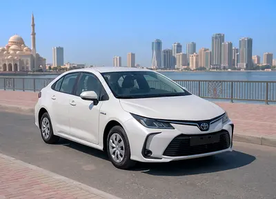 AED 650 monthly - No down payment | 2020 Model | GCC Specs | 1.8L 4-Cyl Hybrid engine