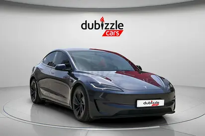 AED 2204/month | 2024 Tesla Model 3  | GCC Specs | Ref#451780