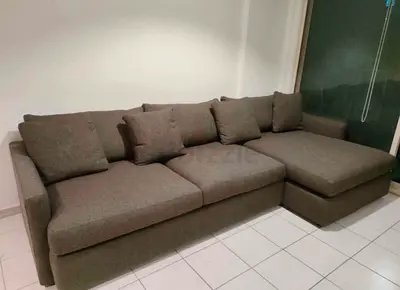Amazing condition cratebarrel lshape sofa