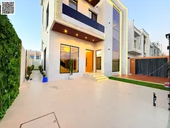 Luxury villa for sale on Al Zahia roundabout, price includes registration fees, water and electricit