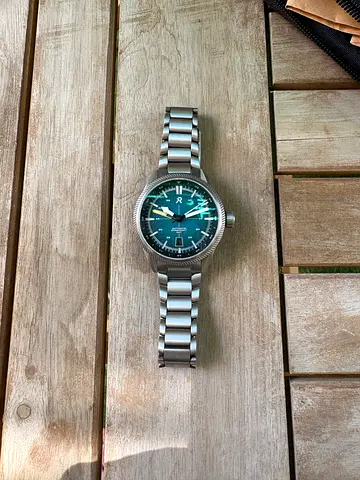 RZE Fortitude: 41mm titanium automatic GMT watch