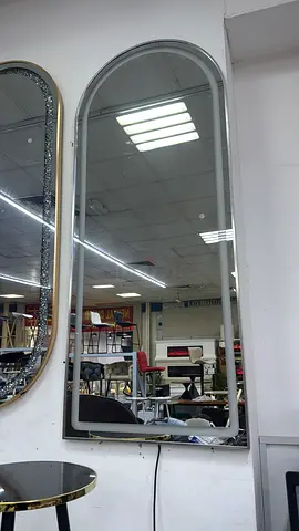 Large Arched Wall Mirror with led 180x80cm