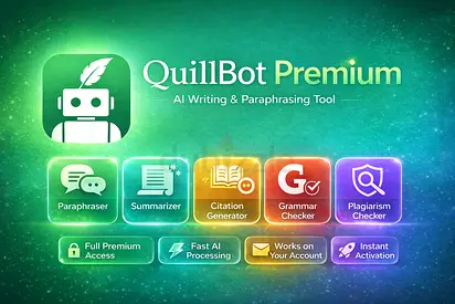 QuillBot Premium – 4 Months Plan  AI writing assistant