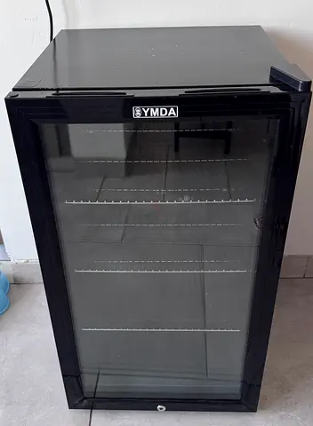 Mini Glass Door Refrigerator / Beverage Cooler – Good Working Condition
