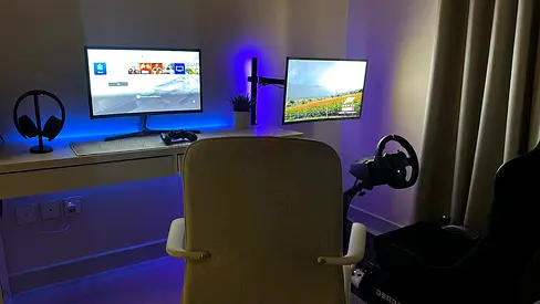 IKEA MICKE DESK AND OFFICE CHAIR FOR SALE