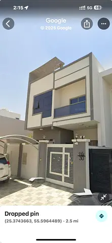 للبيع فيلاخمسه غرف ماستر ومجلس وصاله وغرفة خادمة شامله الماء والكهرباء والمكيفات جاهزة للاستلام الفوري الياسمين السعر مليون و200