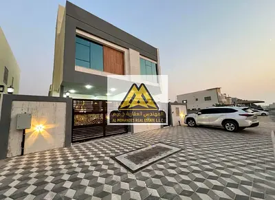 Villa for Rent in Al Zahya Ajman First Occupancy 6 Bedrooms Majlis Living Room Modern Design Prime Location Family Friendly Near Services