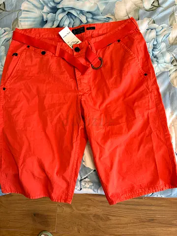 Mens Casual Cotton Shorts - Size Tag Attached