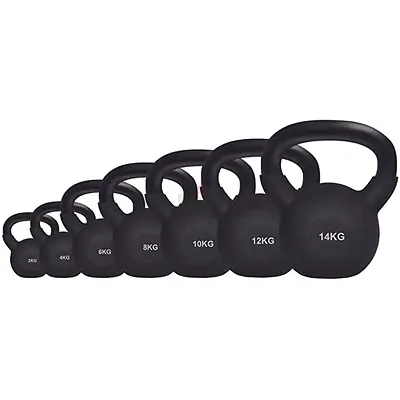 FULL SET of 7 Kettlebells from 2KG to 14KG