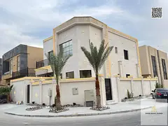 Luxury villa in Al Yasmin, Ajman, ready for immediate occupancy with high-end finishes and spacious
