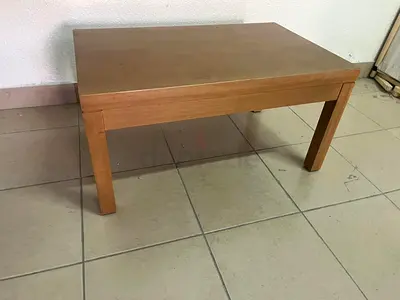 Coffee table made of sturdy wood