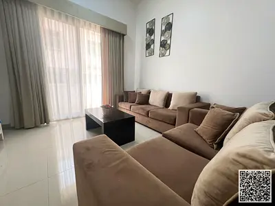 شقة غرفة وصالة مفروشة للايجار الشهري في عجمان - الجرف 2 - بالقرب من مدرسة الأقصى | فرش أنيق و مرتب | شامل الفواتير و الانترنت