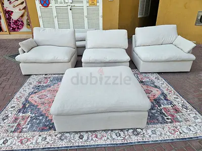 Home Center Sofa Beige Excellent Condition