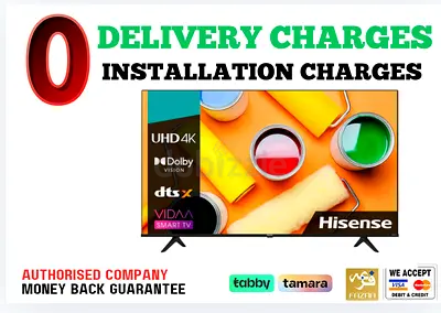 Hisense 43 inch TV Smart TV -4K / Brand New/ 1 Year Warranty