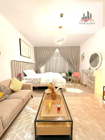 Sharjah Uptown Al Zahia, large studio apartment with kitchen and bathroom