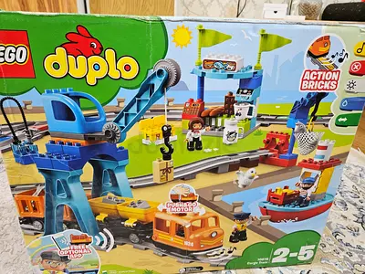 LEGO Duplo Train  Port Set (damaged box) - New condition